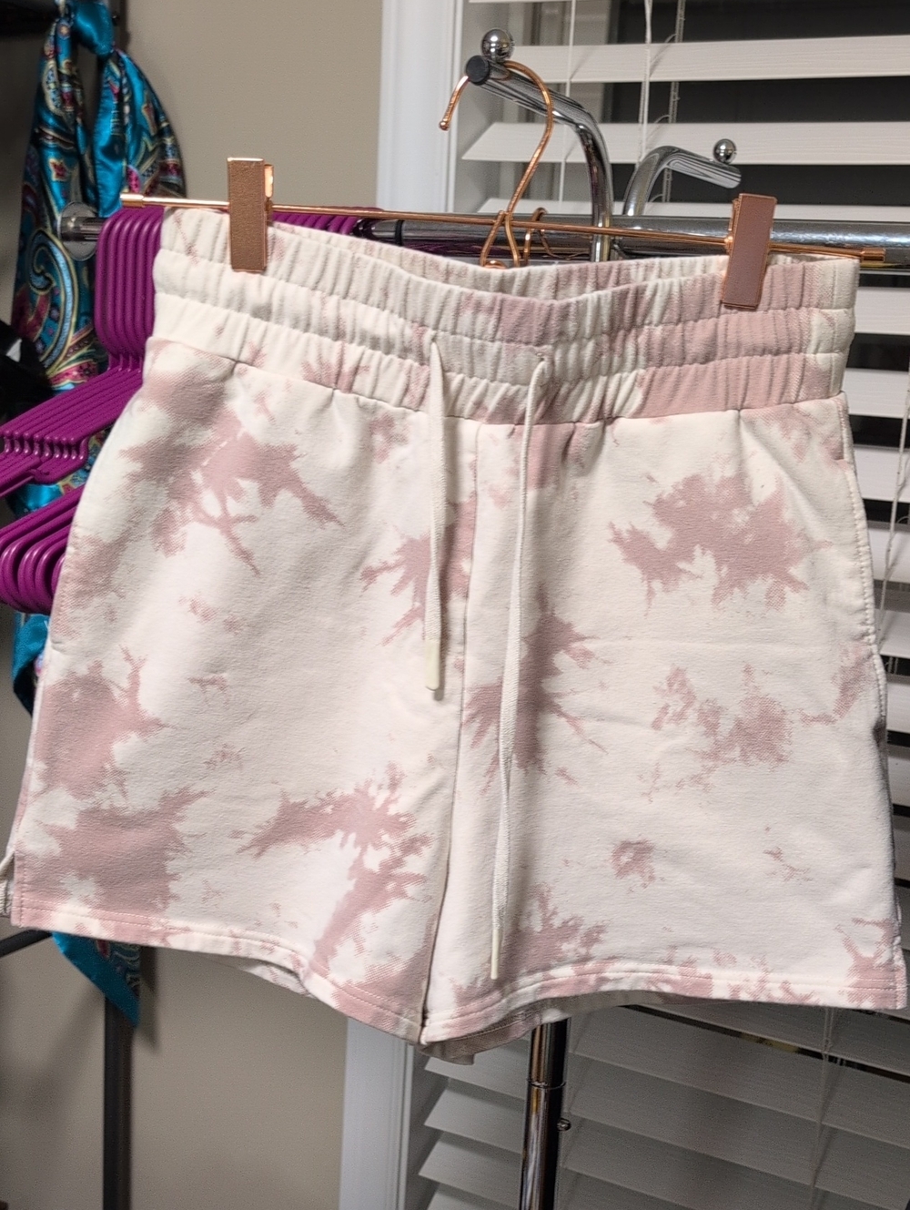 Varley Women’s Pink Tie-Dye Lounge Shorts